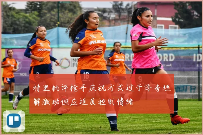 特里批评枪手庆祝方式过于浮夸理解激动但应适度控制情绪